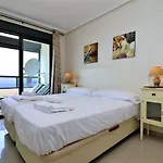 One Bedroom Apartement At Benidorm 300 M Away From The Beach With Sea View Shared Pool And Enclosed Garden
