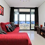 One Bedroom Apartement At Benidorm 300 M Away From The Beach With Sea View Shared Pool And Enclosed Garden